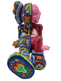CHROMA RESTING IN PLACE BEADED SCULPTURE 10"