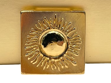 NIB ESTEE LAUDER COMPACT PERFUME ANTIQUE SUN