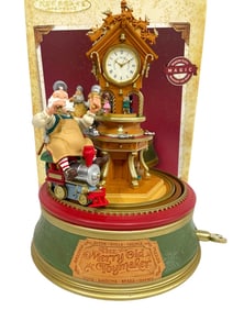 NIB HALLMARK THE MERRY OLD TOYMAKER TABLE DECOR
