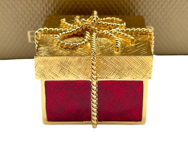 NIB ESTEE LAUDER COMPACT PERFUME GOLDEN GIFT