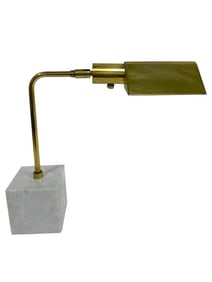 KOCH & LOWY OMI MARBLE BASE DESK LAMP