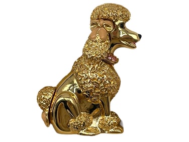 NIB ESTEE LAUDER COMPACT PERFUME PETITE POODLE