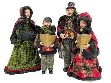 VALERIE PARR HILL DICKENS CAROLER DOLLS