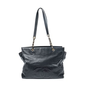 CHANEL LARGE CC TIMELESS SHOPPING TOTE BLACK