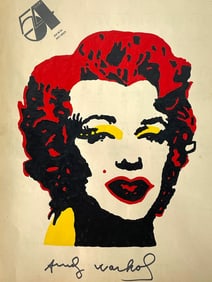MANNER OF ANDY WARHOL MARILYN STUDIO 54