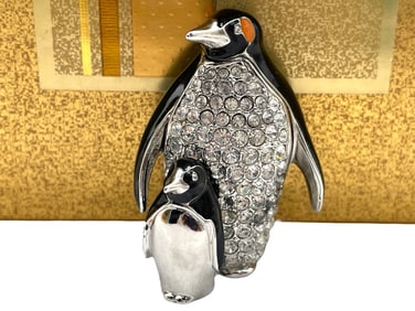 NIB ESTEE LAUDER COMPACT PERFUME PENGUIN