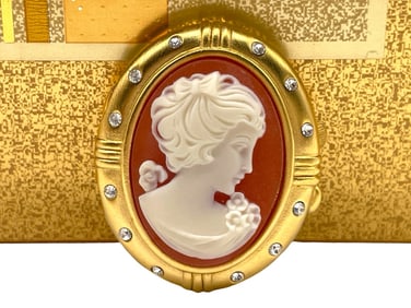 NIB ESTEE LAUDER COMPACT PERFUME CAMEO