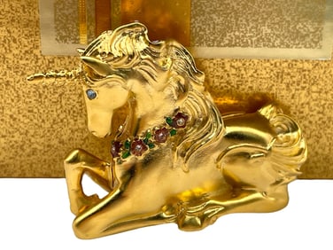 NIB ESTEE LAUDER COMPACT PERFUME MAGICAL UNICORN
