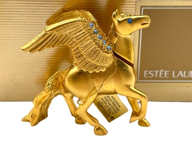NIB ESTEE LAUDER COMPACT PERFUME PEGASUS