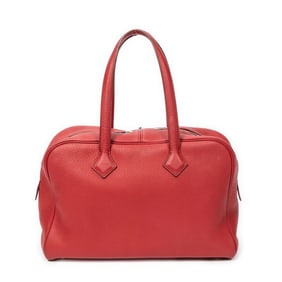 HERMÈS VICTORIA II 35 ROUGE H SHOULDER BAG