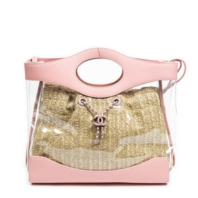 CHANEL LARGE TRANSPARENT 31 SHOPPING TOTE