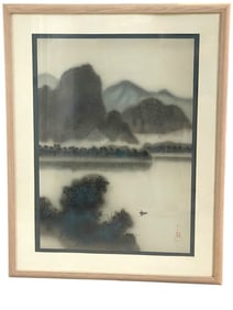 DAVID LEE STONE LITHOGRAPH ON PAPER 38"