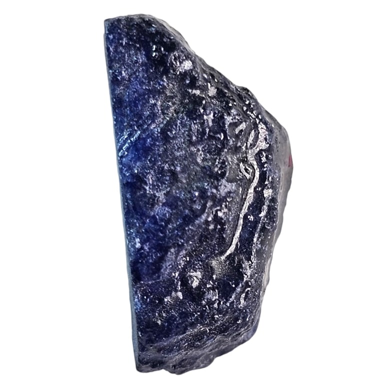 8.75 CT ROUGH BLUE SAPPHIRE (1 of 5)