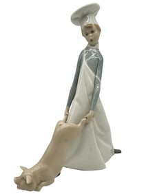 LLADRO "COOK IN TROUBLE" 9.5"