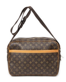 LOUIS VUITTON REPORTER GM BROWN SHOULDER BAG