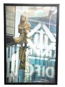JERZY KEDZIORA SCULPTURE PHOTO PRINT 35"