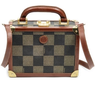FENDI VINTAGE MINI PEQUIN VANITY BAG