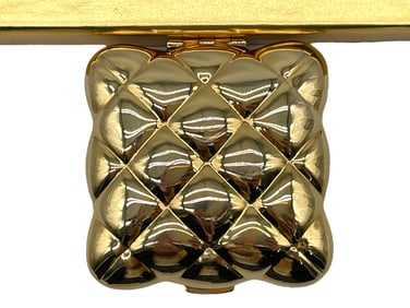 NIB ESTEE LAUDER GOLDEN QUILT COMPACT