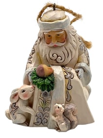 JIM SHORE SIGNED SANTA BABY JESUS ORNAMENT