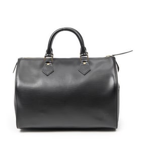 LOUIS VUITTON SPEEDY 30 BLACK