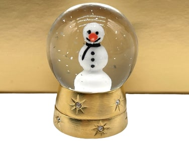 NIB ESTEE LAUDER COMPACT PERFUME SNOW GLOBE