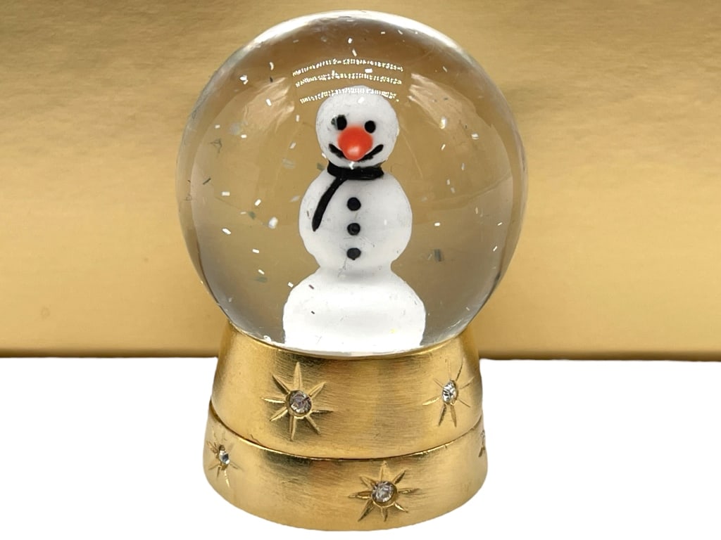NIB ESTEE LAUDER COMPACT PERFUME SNOW GLOBE (1 of 6)