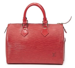 LOUIS VUITTON SPEEDY 25 RED