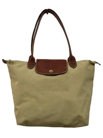 LONGCHAMP LE PLIAGE NYLON TOTE NEUTRAL