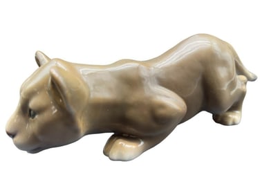 ROSENTHAL LION CUB PORCELAIN FIGURINE #2529