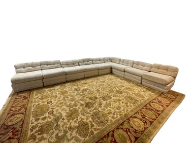 MID CENTURY STYLE DIRECTIONAL SECTIONAL SOFA