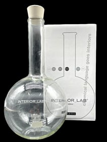 NEW SELETTI INTERIOR LAB DECORATIVE GLASS BEAKER