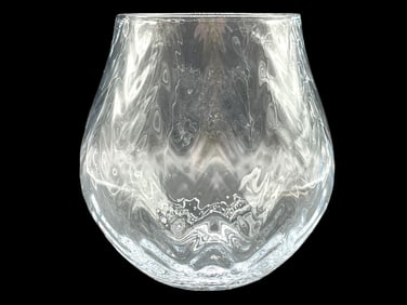 LARGE GLASS VASE