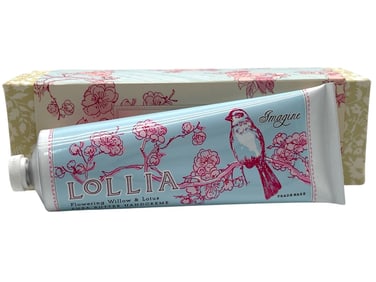 NIB LOLLIA IMAGINE FLOWERING WILLOW HANDCREME