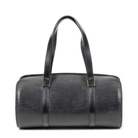 LOUIS VUITTON SOUFFLOT BLACK HANDBAG