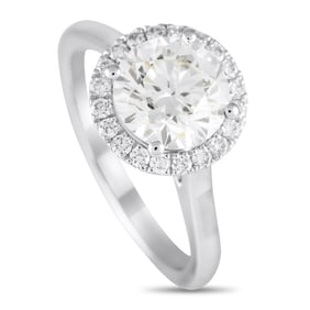 LB EXCLUSIVE 14K GOLD & DIAMOND RING SZ 7 2.25CT