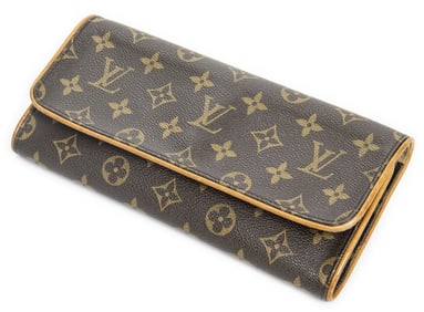 LOUIS VUITTON TWIN GM BROWN SHOULDER BAG