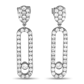 LB EXCLUSIVE 14K GOLD & DIAMOND EARRINGS 1.16CT