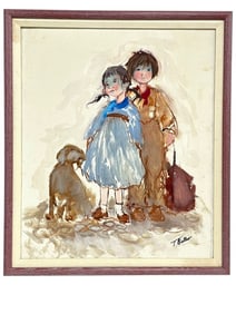 TONY BULLER OIL PAINTING 27"