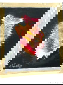 AFTER FRANCIS BACON PAINTING ON CANVAS 24"