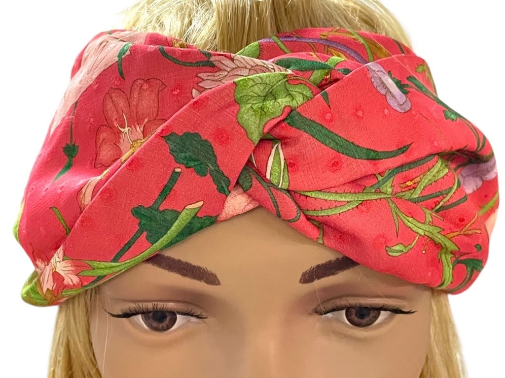 GUCCI TURBAN HEADBAND WITH ELASTIC SZ M (1 of 5)
