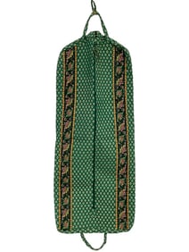 VINTAGE VERA BRADLEY GREEN FLORAL GARMENT BAG