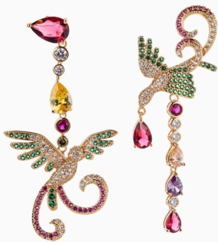 NIB EYECANDY LA ALEXANDRINE EARRINGS (1 of 4)
