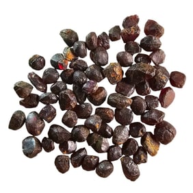 172 CT ROUGH BLACK SPINEL GEMSTONES LOT