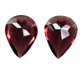 3.25 CT FACETED HESSONITE GARNET GEMSTONES LOT