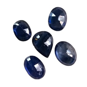 7.20 CT FACETED MADAGASCAR BLUE SAPPHIRE GEMSTONES