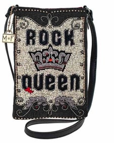 NEW MARY FRANCES ROCK QUEEN CROSSBODY HANDBAG