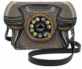 NEW MARY FRANCES BUSY SIGNAL CROSSBODY HANDBAG