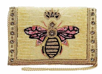 NEW! MARY FRANCES BUZZED CROSSBODY HANDBAG