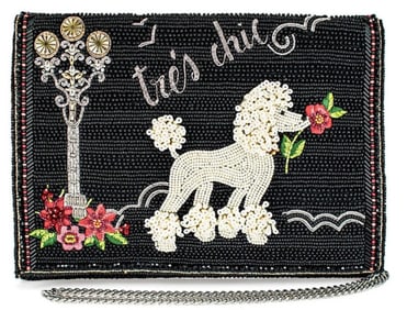NEW! MARY FRANCES TRES CHIC CROSSBODY HANDBAG