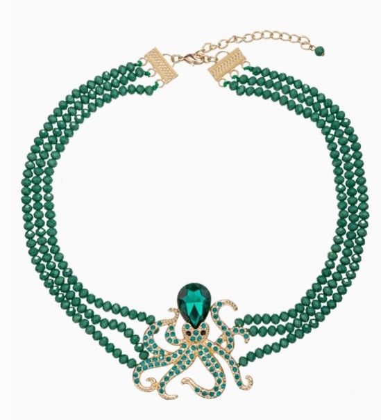 NEW! EYE CANDY OCTOPUS STATEMENT NECKLACE (1 of 2)